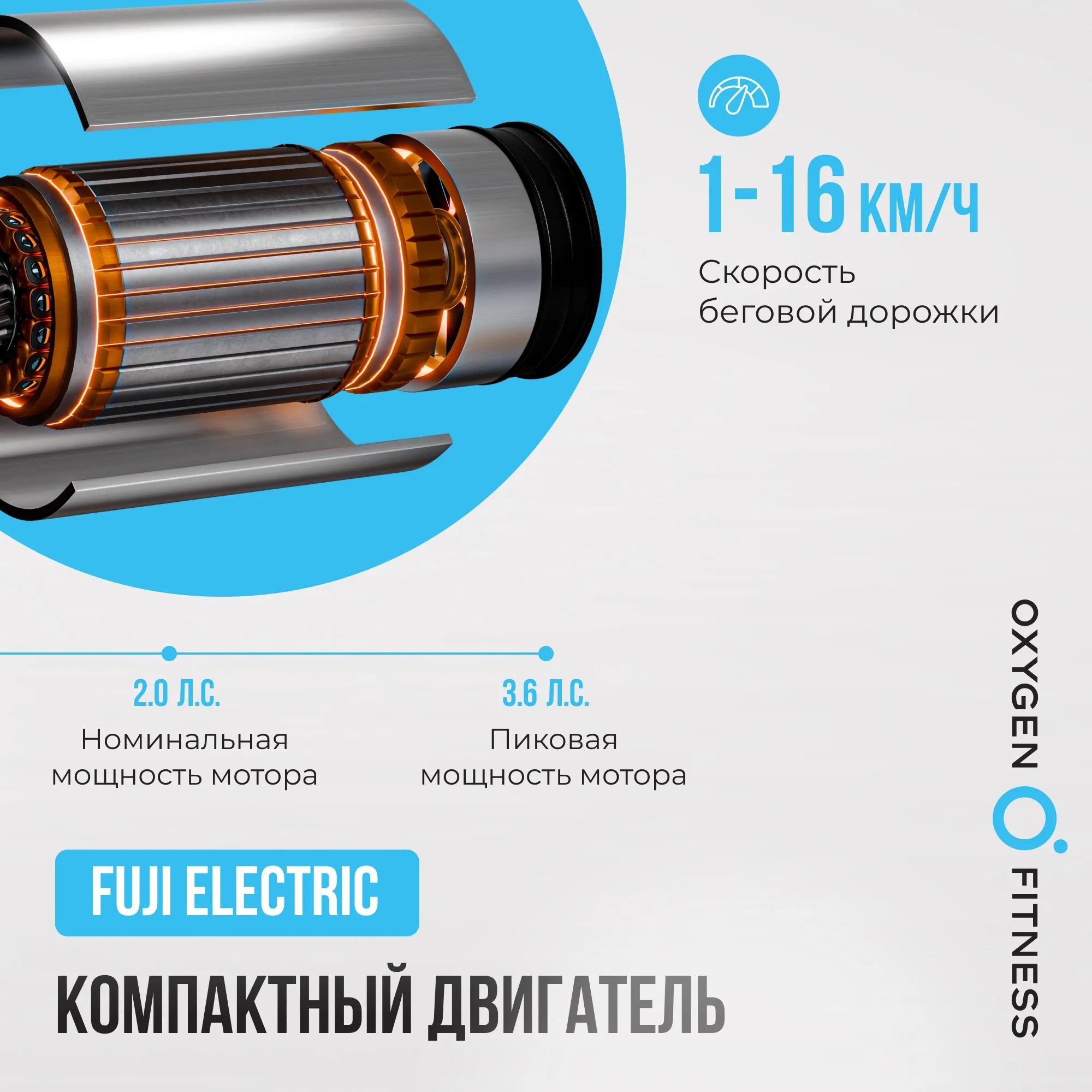 Беговая дорожка OXYGEN FITNESS MANGAN B