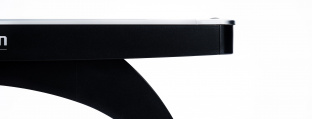 Бильярдный стол для пула "Rasson OX" 9 ф (черный) с плитой